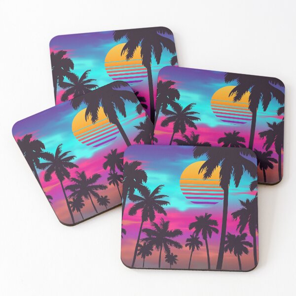 Item preview, Georgeous Crimson Sunset Synthwave designed and sold by MaiZephyr.