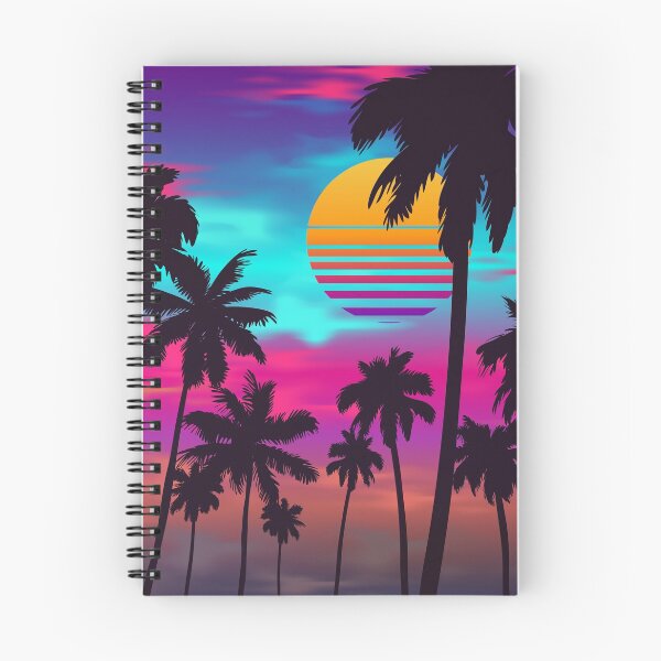 Item preview, Georgeous Crimson Sunset Synthwave designed and sold by MaiZephyr.