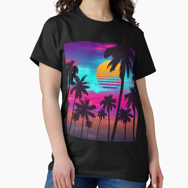 Item preview, Georgeous Crimson Sunset Synthwave designed and sold by MaiZephyr.