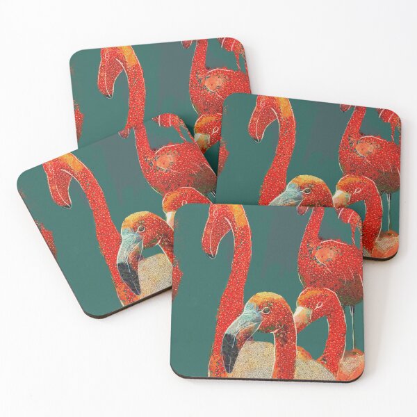 Item preview, flamingos designed and sold by MiVa Tank.