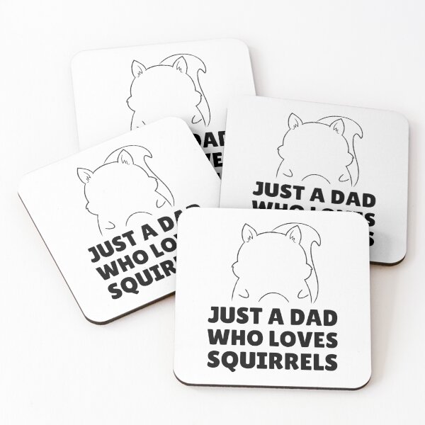 Item preview, Just a dad who loves squirrels designed and sold by Sinovius.