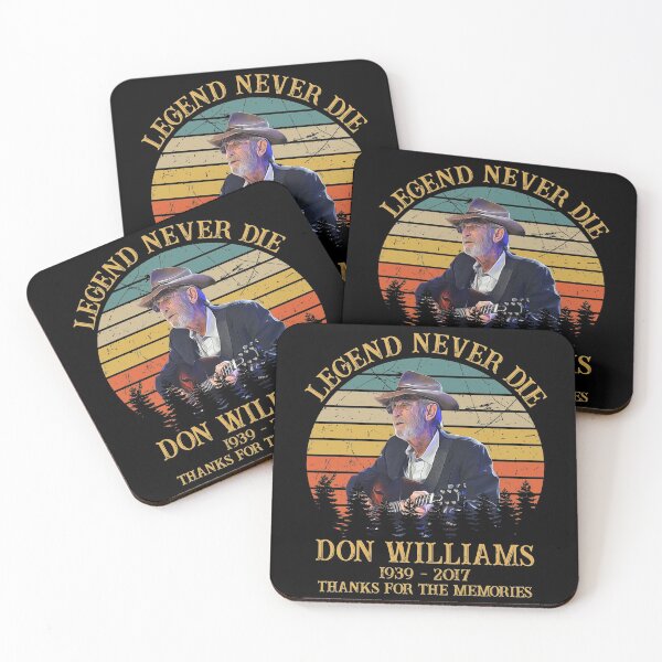 Item preview,  Legend Never Die Don Williams Retro Thanks For The Memories designed and sold by AdamsShop.