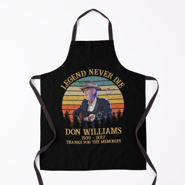 Item preview, Legend Never Die Don Williams Retro Thanks For The Memories designed and sold by AdamsShop.