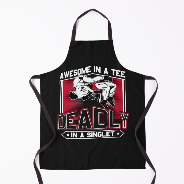 Item preview, Wrestling Awesome In A Tee Deadly In A Singlet Gift Idea For Wrestler designed and sold by teest2209.