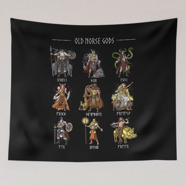 Item preview, Old Norse Gods designed and sold by underheaven.