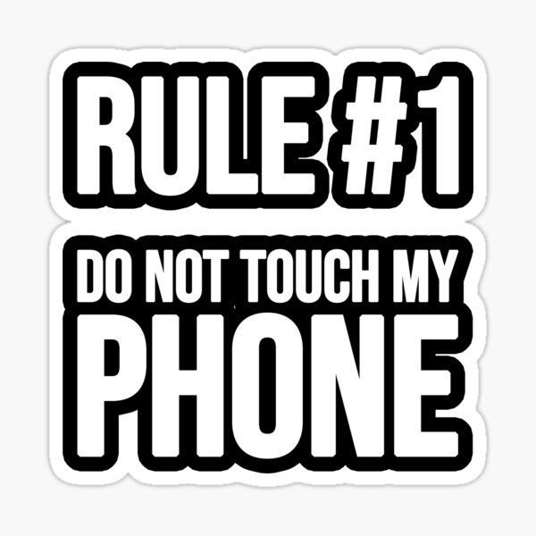 Rule Number One Sticker by Mike Croc for iOS & Android