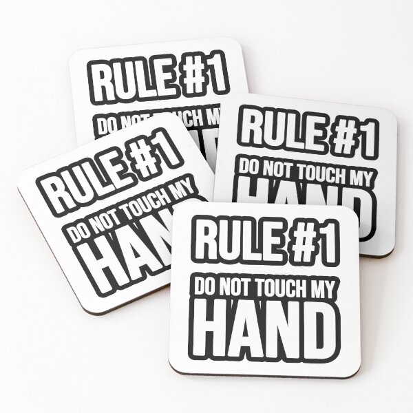 Item preview, Rule # 1 - Do not touch my hand designed and sold by TopsellerShirts.
