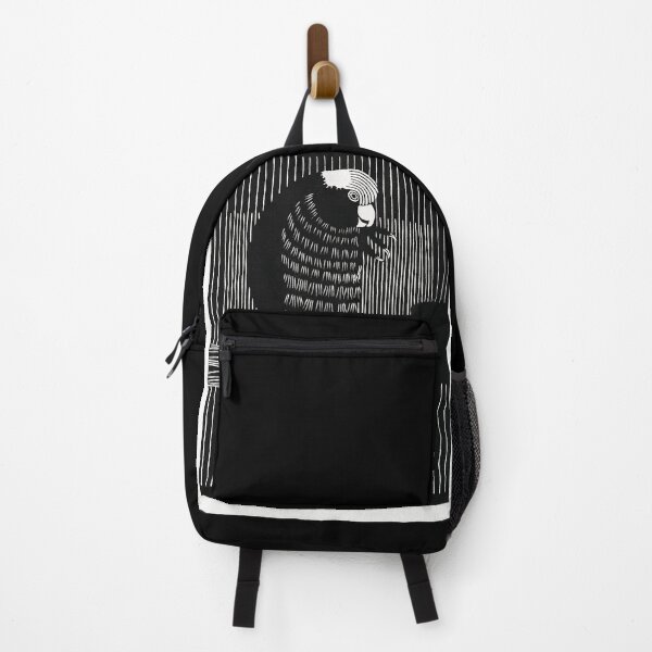 Item preview, Vintage graphic black and white parrot designed and sold by Astralia.