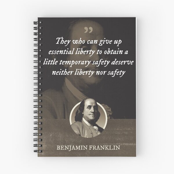 Item preview, Benjamin Franklin - They who can give up essential liberty to obtain a little temporary safety deserve neither liberty nor safety designed and sold by Syahrasi.