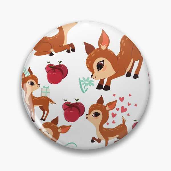 Item preview, little cute deer playing outside designed and sold by Elfarida.