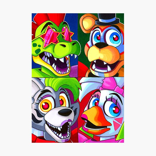 Here are my FNAF SB redesigns for my AU : r/fivenightsatfreddys