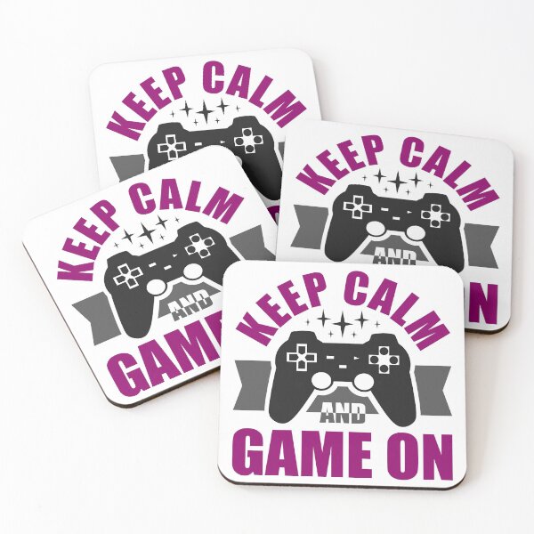 Item preview, KEEP CALM AND GAME ON designed and sold by teemaker24.