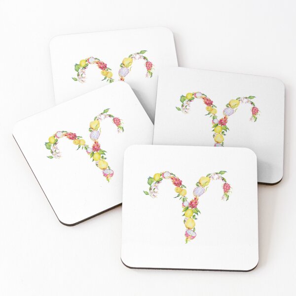Item preview, Tropical watercolor fruits zodiac. Aries designed and sold by AnjeseAnna.
