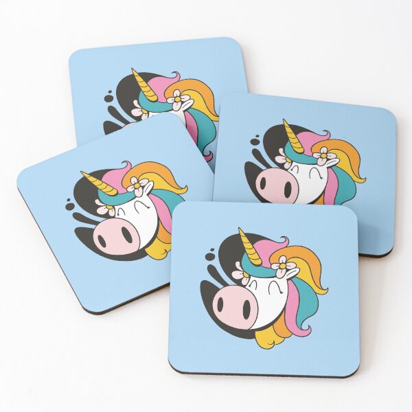 Item preview, Unicorn cartoon designed and sold by DerSenat.