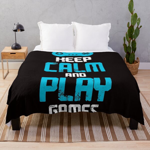 Item preview, KEEP CALM AND PLAY GAMES designed and sold by teemaker24.