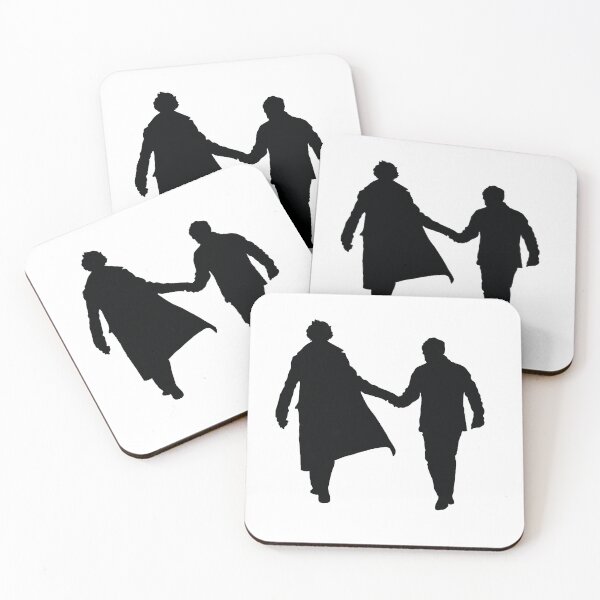Item preview, John and Sherlock Holding Hands designed and sold by BStorme.