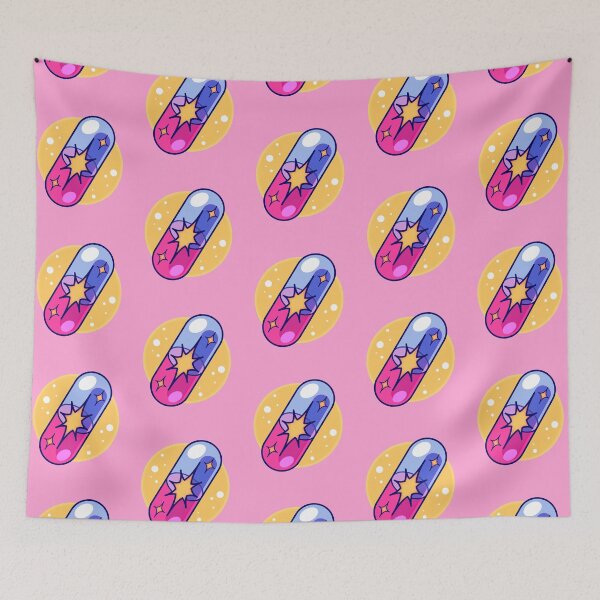 Item preview, Magic Pill on pink background | medication and self-care designed and sold by warmfuzzylogic.