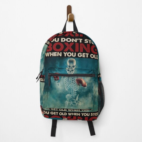 Item preview, Skeletpn You don't stop boxing when you get old you get old when you stop boxing designed and sold by Cisnerosf97.
