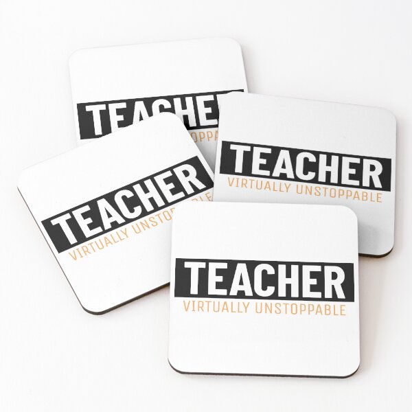 Item preview, TEACHER Virtually Unstoppable Design   designed and sold by boopsblunt.