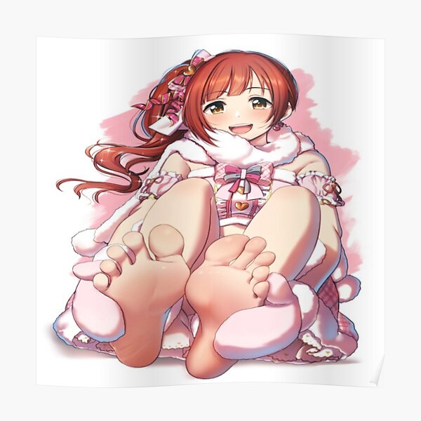 Sexy anime girls feet