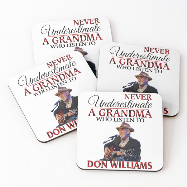 Item preview, Never Underestimate a Nick Name who listens to Don Williams designed and sold by AdamsShop.