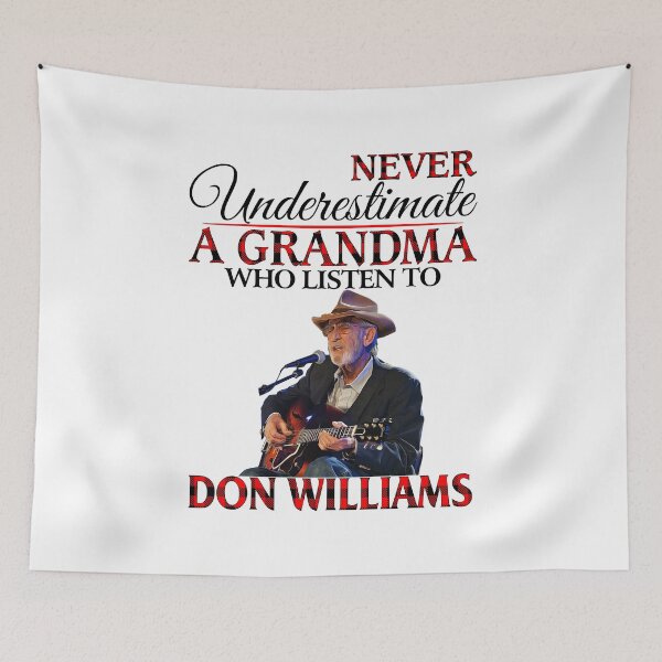 Item preview, Never Underestimate a Nick Name who listens to Don Williams designed and sold by AdamsShop.