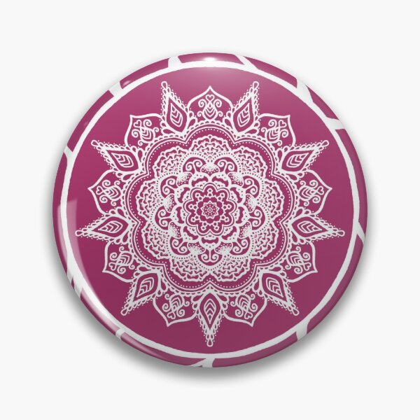 Item preview, Burgundy Leaf Mandala designed and sold by inkyclovers.