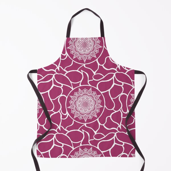 Item preview, Burgundy Leaf Mandala designed and sold by inkyclovers.
