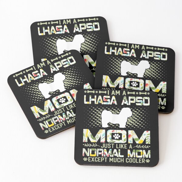 Item preview, Lhasa Apso Mom Just Like A Normal Mom Except Much Cooler  designed and sold by manidala.