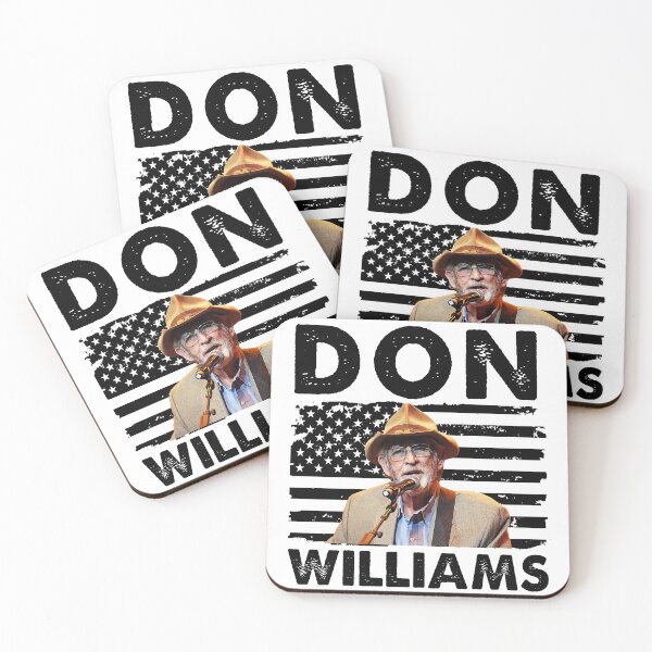 Item preview, Retro American Flag Don Williams Music Gift designed and sold by AdamsShop.