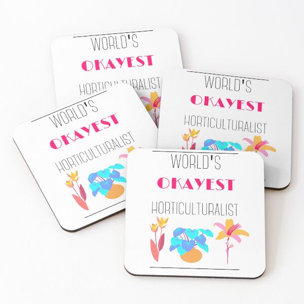Item preview, Worlds Okayest Horticulturalist  designed and sold by HomerNixon.