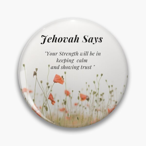 Item preview, JW Year Text 2021,Isaiah 30:15, Perfect Gift Idea for Jehovah Witness  designed and sold by magdajwgifts.