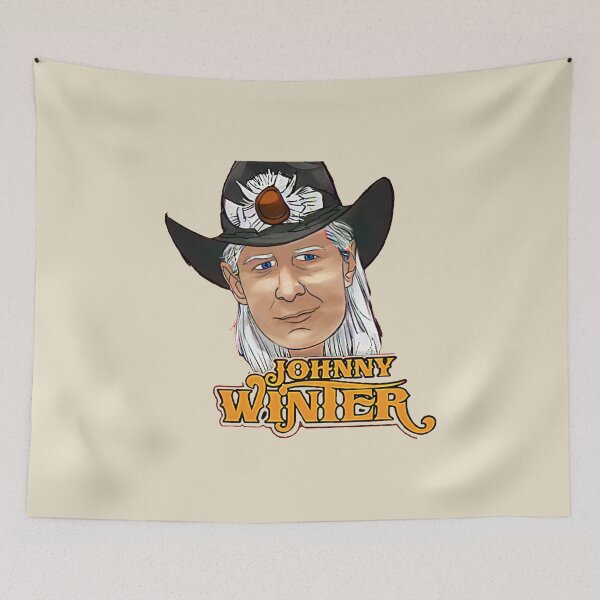 Item preview, Johnny Winter T-Shirt designed and sold by Maison0MFK.