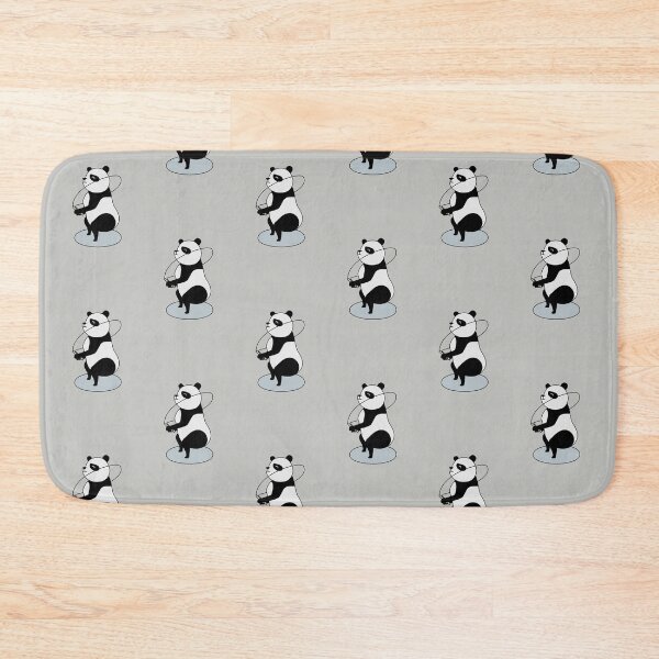 Item preview, crossfit panda bear with jump rope doing double unders designed and sold by TrueType.