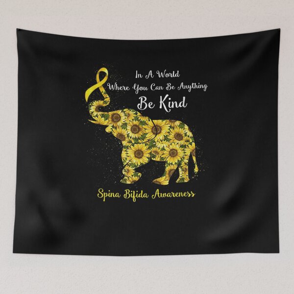 Item preview, In A World Where You Can Be Anything Be Kind Spina Bifida  designed and sold by manidala.