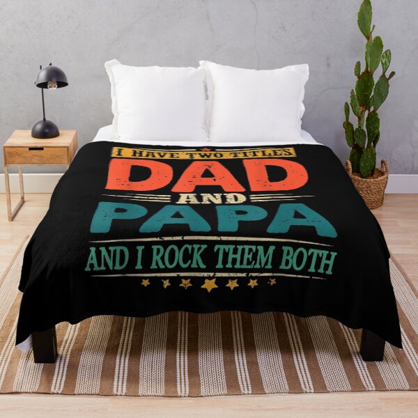 Item preview, Funny Fathers Day I Have Two Titles Dad designed and sold by manidala.