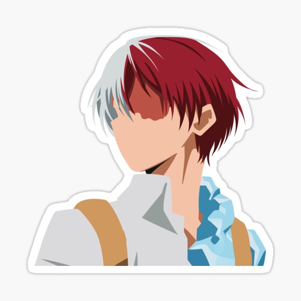 todoroki stickers redbubble