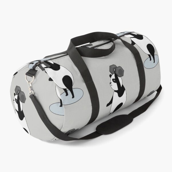 Item preview, crossfit panda bear with dumbbell designed and sold by TrueType.