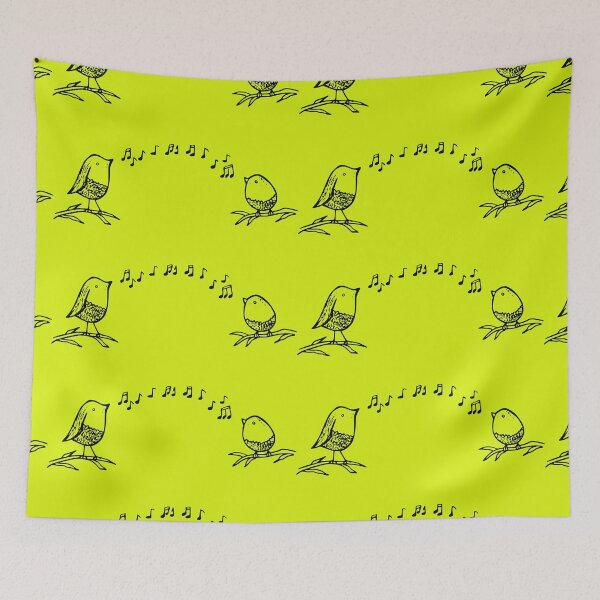 Item preview, Birds playing music designed and sold by iTrending.