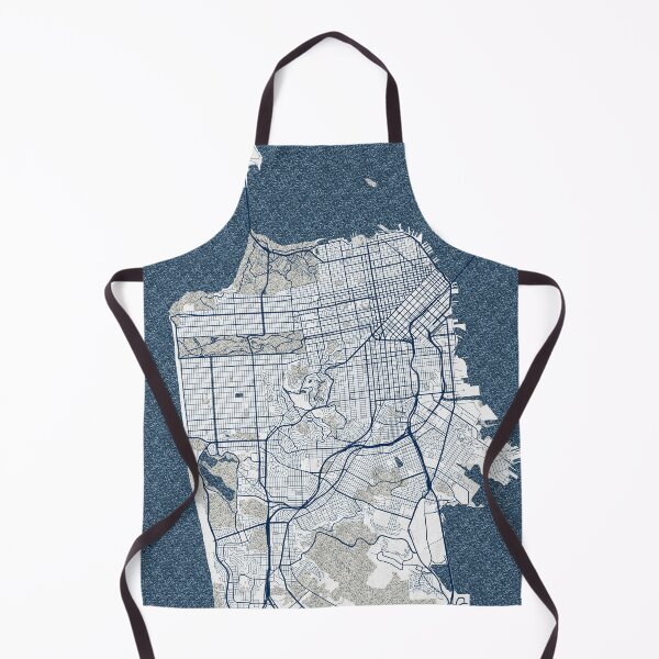 Item preview, San Francisco City Map of the USA - Coastal designed and sold by deMAP.