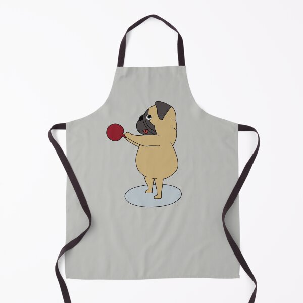 Item preview, crossfit pug with kettlebell designed and sold by TrueType.