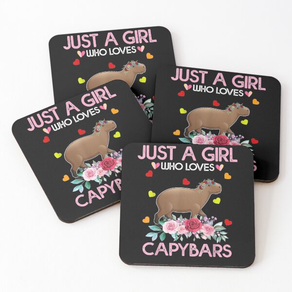 Item preview, Capybara Animal Lover Just A Girl Who Loves Capybaras  designed and sold by manidala.