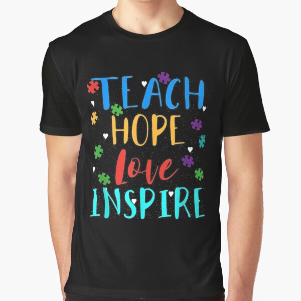 Item preview, Teach Hope Love Inspire I World Autism Awareness Day April 2  designed and sold by manidala.