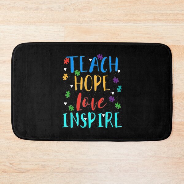 Item preview, Teach Hope Love Inspire I World Autism Awareness Day April 2  designed and sold by manidala.