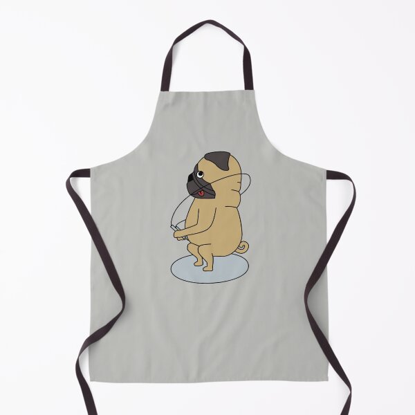 Item preview, crossfit pug with jump rope doing double unders designed and sold by TrueType.