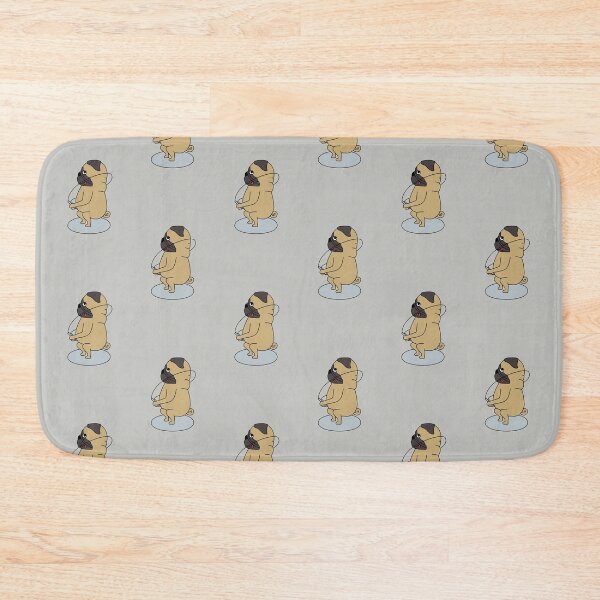 Item preview, crossfit pug with jump rope doing double unders designed and sold by TrueType.