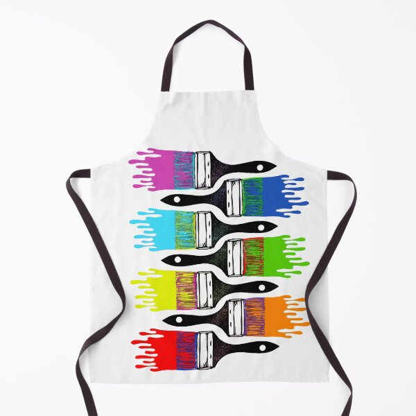 Artikelvorschau, Brush Life Spectrum - originales Linolschnitt-Design und Druck entworfen und verkauft von PixelPalmer.