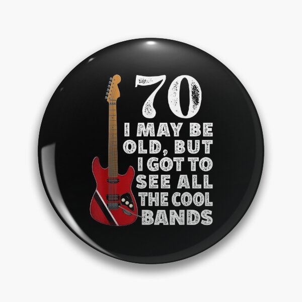 Item preview, Funny I 70th Birthday I May Be Old I Electric Guitar I Music  designed and sold by manidala.
