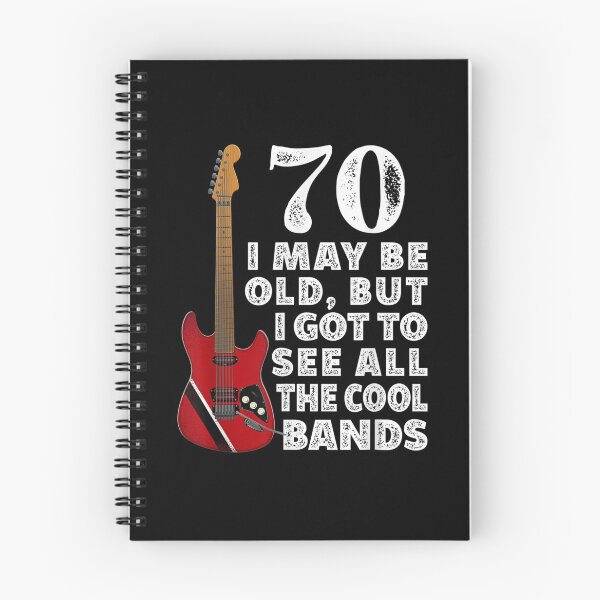 Item preview, Funny I 70th Birthday I May Be Old I Electric Guitar I Music  designed and sold by manidala.