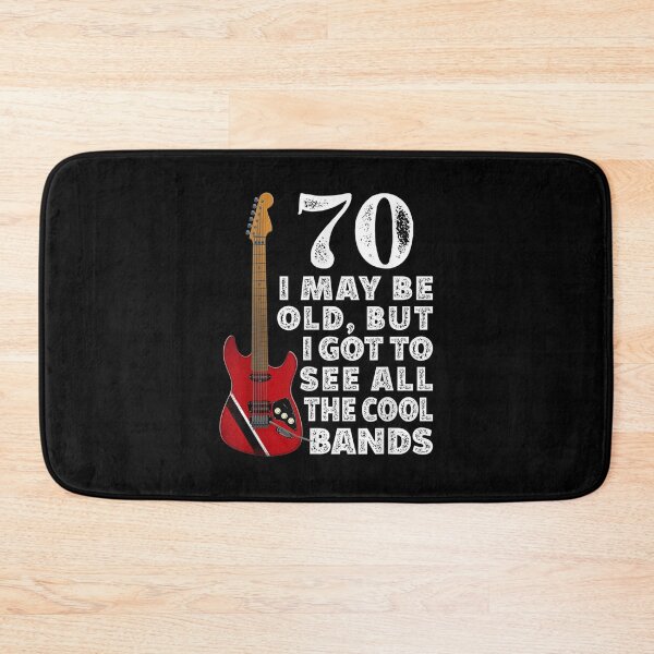 Item preview, Funny I 70th Birthday I May Be Old I Electric Guitar I Music  designed and sold by manidala.